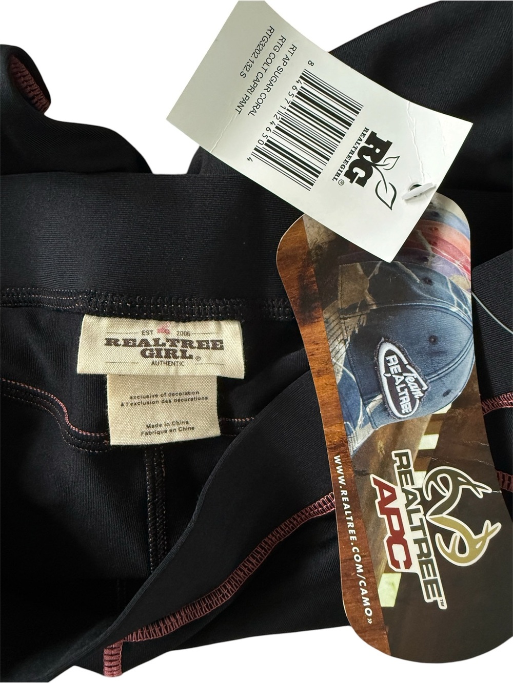 NWT! Realtree Pink Camo Pants Athletic Workout Outdoor Hunting Fishing Gear S - Picture 4 of 5